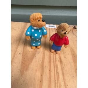 1986 Berenstain figurine lot of 2
